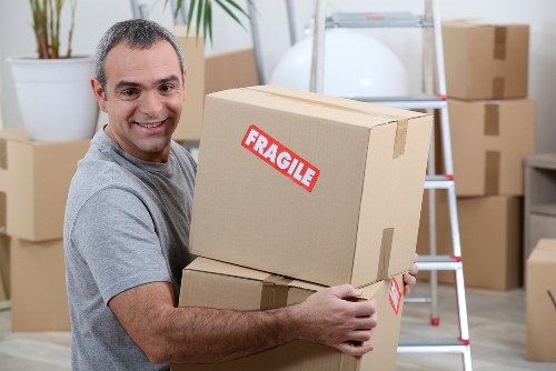 Man with van helping with a flat move in Poplar