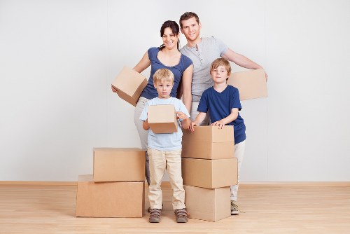 Local man and van service handling office items in Poplar