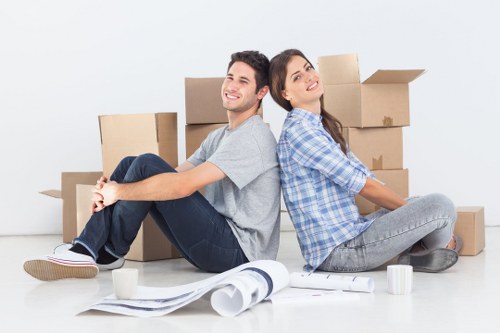 Packing and furniture protection for a move in Poplar