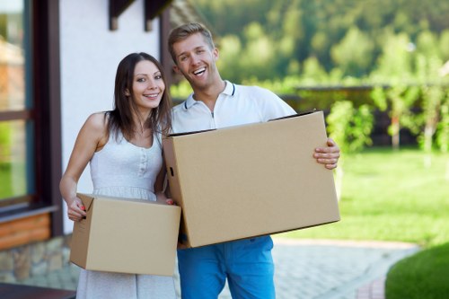 Local removals service helping with a Poplar apartment relocation