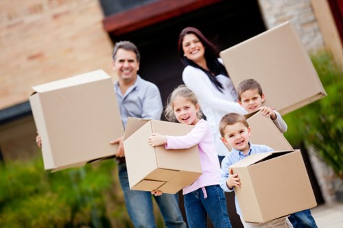 Packing and loading services for a Poplar house or flat move