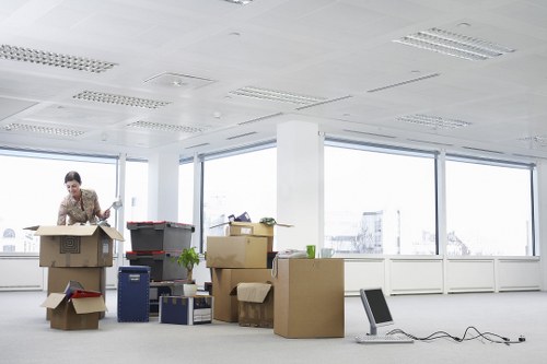 Commercial removal service for an office move near Poplar