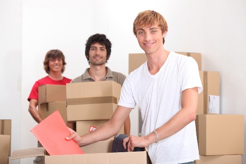 Packing and preparation for a van move