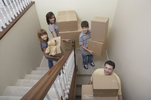Residential flat move support in Poplar East London